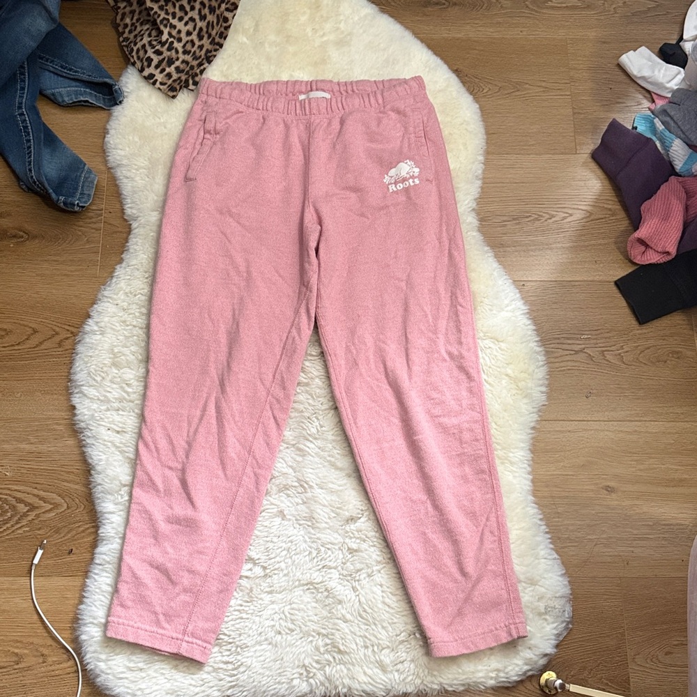 #50 Pink Roots Medium 16.5-17” Waist 27” Inseam